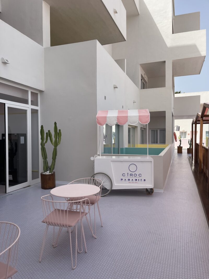 Ibiza ilike locations hotel pink pool paradisohotel55