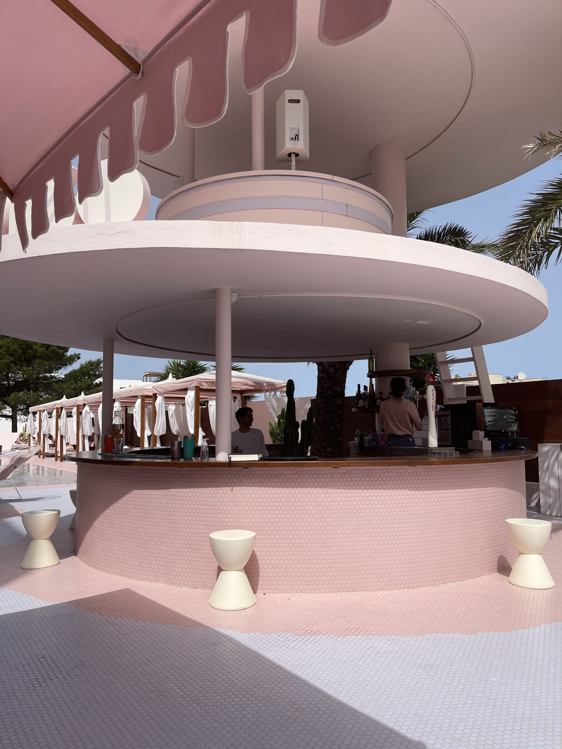 Ibiza ilike locations hotel pink pool paradisohotel49